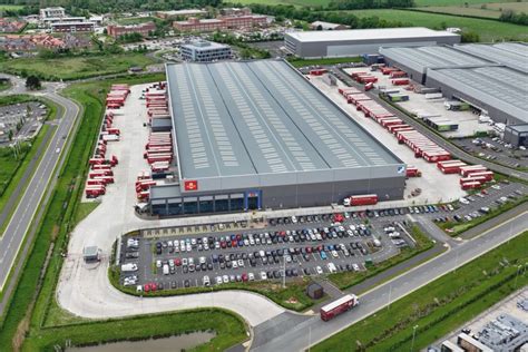 warrington parcel automation hub.